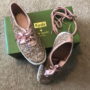 Kate Spade Rose Gold Keds